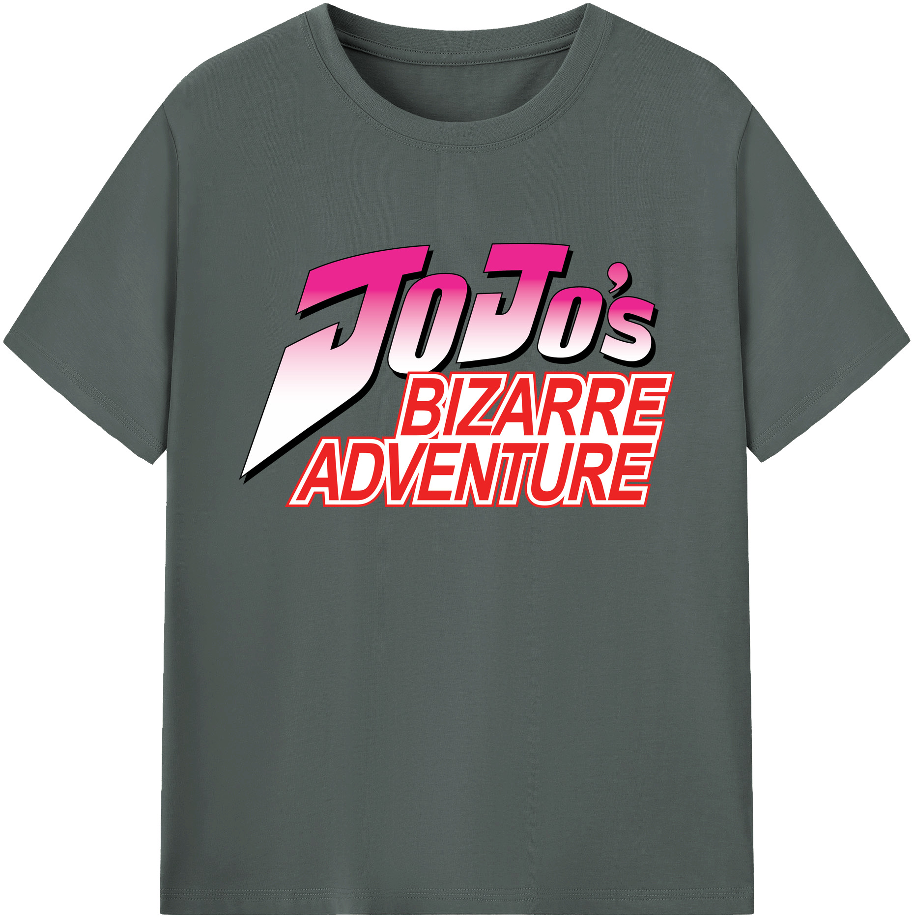 （画像用） ジョジョの奇妙な冒険 JoJo's Bizarre Adventure 綿100％ メンズ半袖Tシャツ｜肌触りやわらか＆通気性